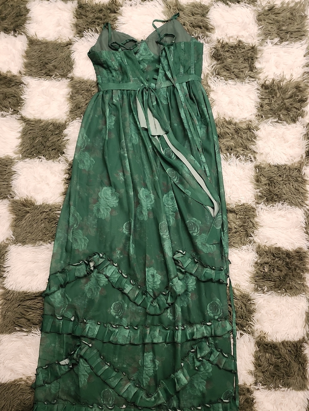 Amazon Emerald Green Bridesmaid Dress - Picture 3 of 5
